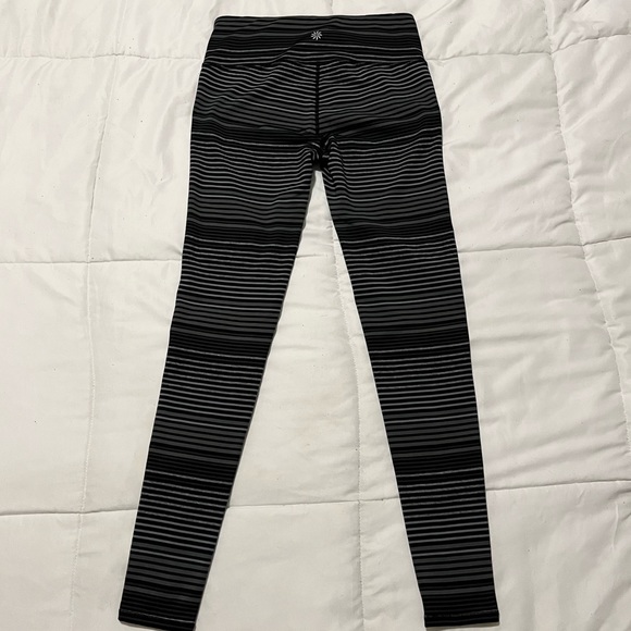 Athleta stripe leggings - Picture 2 of 4